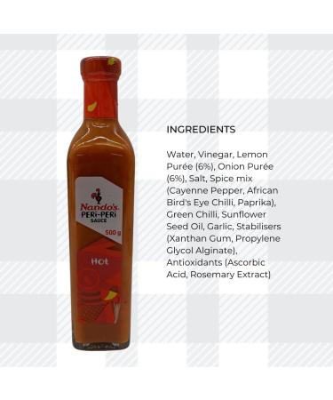 AETN Creations Nando's 2x500g Peri-Peri Hot Flavourful Sauce for Marinating Add a Spicy and Tangy Twist to your Dishes with AETN Fridge Magnet - Buy Online on GoSupps.com