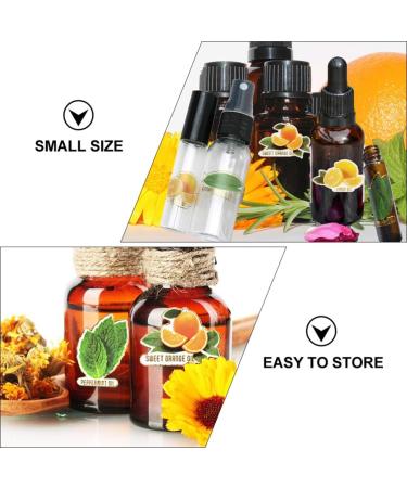 10 Sheets Essential Oil Bottle Stickers Vinyl Essential Oil Labels Oil Bottle Paper Stickers Adhesive Labels Adhesive Stickers Labels Pvc Water Proof Fruits and Vegetables - Buy Online on GoSupps.com