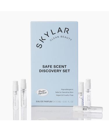Skylar Perfume Discovery Spray Sampler Set - Boardwalk Delight Sunkissed Dahlia Vanilla Sky Salt Air Coconut Cove - Hypoallergenic & Clean Perfume for Women & Men - 5 1.5mL Discovery Set 3.0 - Buy Online on GoSupps.com