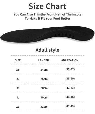 Plantar Fasciitis Relief Insoles - Arch Support Orthotics for Men & Women - Shock Absorbing Inserts for Flat Feet & Work Boots - Buy Online on GoSupps.com