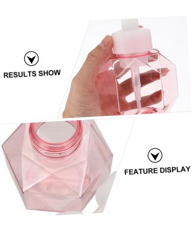 Fomiyes 2-Piece Flower Bubble Bottle - Refillable Hand Soap & Liquid Latex Makeup Cleaner | Outside-Proof Glass Tubing Device (9.7x9.7x16.3cm Pink) - International Shipping Available - Buy Online on GoSupps.com