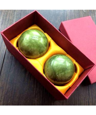 Buy Lipeed 2PCs Jade Baoding Balls - Stress Relief & Hand Exercise Massage Balls for Relaxation | International Shipping Available - Buy Online on GoSupps.com