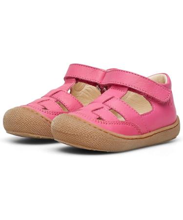 Naturino WAD Leather Closed-Toe Shoes - 3.5 UK Child - Fuchsia - Buy Online on GoSupps.com