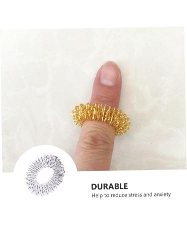 Buy Beaupretty 20PC Spiky Acupressure Finger Massage Rings - Sensory Toys for Relaxation & Stress Relief | International Shipping Available - Buy Online on GoSupps.com