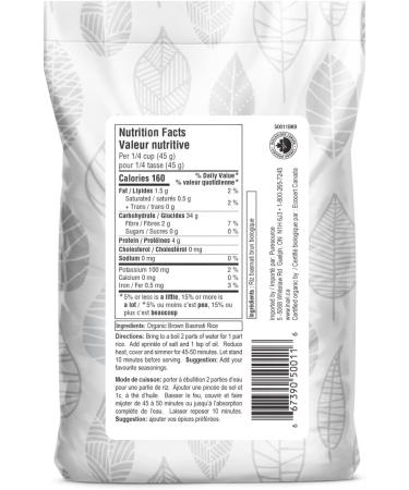 Inari Organic Brown Basmati Rice 500g - Buy Online on GoSupps.com