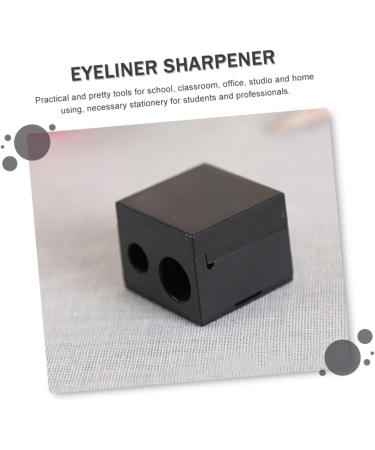 FOMIYES 12 Pcs Pencil Sharpener Eyebrow Sharpener Dispenser Liner Lipstick Pen Stainless Steel Make up Miss Blackx2pcs 3.2x3.2cmx2pcs - Buy Online on GoSupps.com