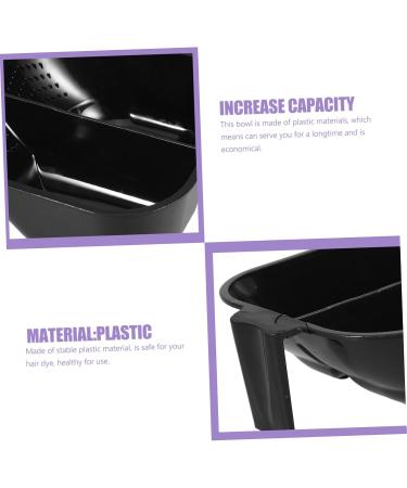 FRCOLOR Bol pour Cheveux Plastique avec Poign e Bol de M lange de Couleur pour Salon de Coiffure et Usage Domestique Outil Pratique pour et Masques Faciaux - Buy Online on GoSupps.com