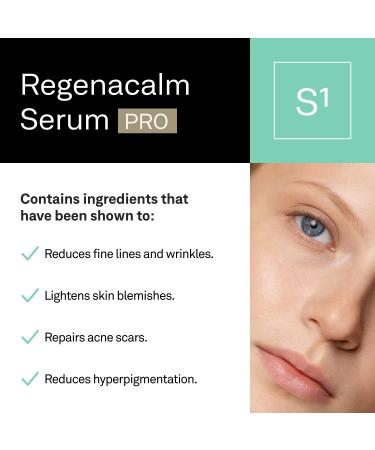 facetheory Regenacalm S1 Pro Mini - Organic Retinol Serum For Face (3%) Retinol Serum Target Fine Lines/Wrinkles/Acne Scars Vegan and Cruelty-Free Made in the UK | Unfragranced | 5 ml - Buy Online on GoSupps.com
