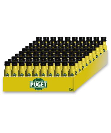 Puget Puget - Extra Virgin Olive Oil Miniatures (20 ml x 100) | Mediterranean Flavors in Every Drop | Elegant and Convenient Format