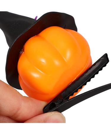 Healeved 1 Set of Halloween Hair Clip DIY Kit Halloween Barrettes Witch Hat Spider Pumpkin Hairpin Making Material Kit for Halloween - Buy Online on GoSupps.com