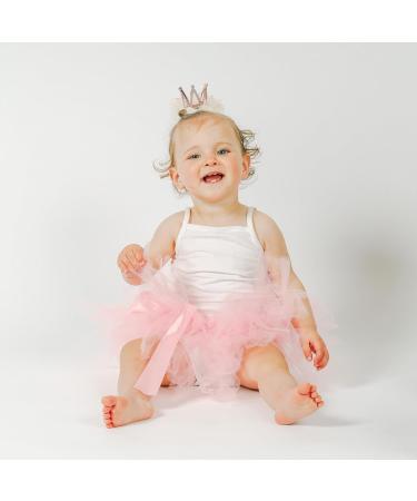 Uonlytech Strass Crown Hair Clip - Princess Tiara Bobby Pins for Girls - Crystal Hair Clasp for Children - Beige - Buy Online on GoSupps.com