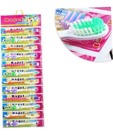 Partykindom 24 STK Infant Toothbrushes - Sensitive & Reusable Children's Toothbrush for Toddlers - Boys Whitening Cleaning Brush - Buy Online on GoSupps.com