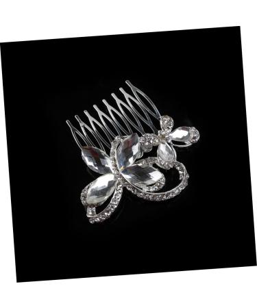 FRCOLOR Set of 2 Headgear Hair Clips Wedding Hair Accessories Hair Pin Hair Accessories Hair Clip Hair Pin Wedding Hair Comb Bridal Hair Comb Rhinestones Hair Accessories - Buy Online on GoSupps.com