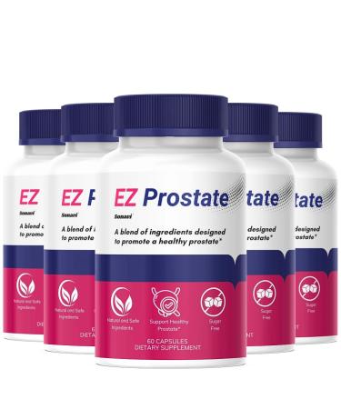EZ Prostate with Pumpkin Seed Oil Ezprostate Capsules for Men Ez Prostate Formula Ez Prostate Supplement Ez Prostate Capsules for Maximum Strength (300 Capsule)
