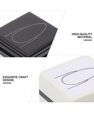 Nail Practice Stamp Nail Stamper Nail Art Practice Stamp-pad Nail Art Practice Supply Hand Painted Practice Stamper Painting Practicing Stamper White Nail Supplies Manicure Plastic White 2 - Buy Online on GoSupps.com