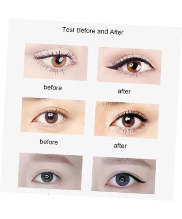 FOMIYES 2pcs Liquid Eyeliner Black Waterproof Eyeliner Women Eyeliner Liquid Liner Waterproof Pen No Smudge 1 count (Pack of 1) As Shownx2pcs - Buy Online on GoSupps.com