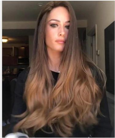 BGHJUE African Yellow Long Curly Hair Lace Front Wig - Pre Plucked Human Hair for Black Women | Brazilian Remy Quality - Buy Online on GoSupps.com