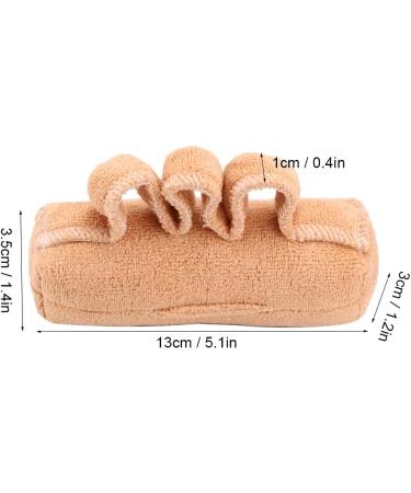 Fingers Separation Pad Anti Bedsore Elder Bedridden Patients Finger Caring Accessory 1.assist to Exchange the Distortion of the Palms D (Light Tan) - Buy Online on GoSupps.com
