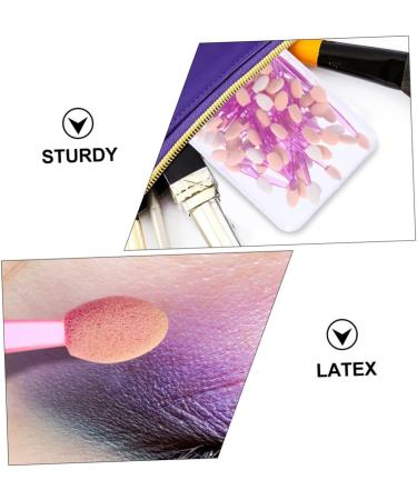 Hemoton 50pcs Double Ended Eyeshadow Brush Cosmetic Eye Shadow Sticks Eyeshadow Cosmetic Eyeshadow Makeup Accessories Latex Eyeshadow Girl Eyeshadow Makeup Brush Eye Makeup - Buy Online on GoSupps.com