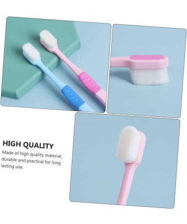 TOVINANNA 2 Pcs Soft Toothbrush Set for Kids - Gentle Oral Care for Children - International Shipping Available - Buy Online on GoSupps.com