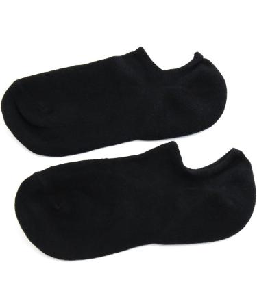 1 paire hydratante peau s che gel talons hale talon bateaux de bateau de bateau noir pour les dames - Buy Online on GoSupps.com