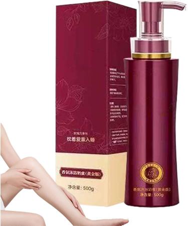  Jingmiger Shower Gel 500 ml Firming Bath Gel Natural Bath Product for Women Girls and Teens for Home Gym Travel Hotel Relaxation Evening and Moment - Buy Online on GoSupps.com