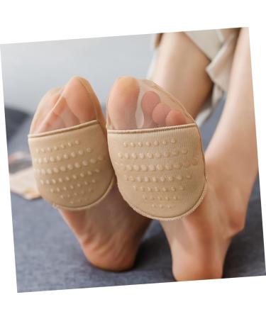 Healeved 20 Pairs Half Socks Outdoor Forefoot Pad Toe Socks Reusable Washable Metatarsal Pads Outdoor Metatarsal Pads Toe Covers for Women Silicone Feminine Products Seamless Women's - Buy Online on GoSupps.com