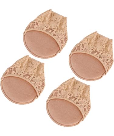 FOMIYES Women's Half Toe Socks - Comfortable Insoles & Heel Sleeves for Dress Heels | Perfect for Sandals - Buy Online on GoSupps.com