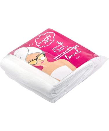 Kozma Curl Microfiber Towel 20x37'' - Absorbent Towel for Curly Hair | Hair Wrap Turban | Anti-Frizz Microfiber Hair Towel - Buy Online on GoSupps.com