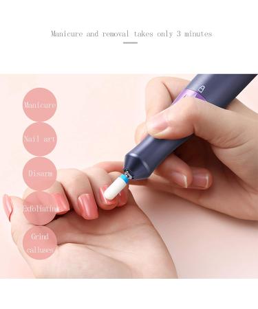 Electric Nail Drill Machine Portable Rechargeable 30000RPM Electric Nail Drill Machine Professional Portable Manicure Pedicure Drill Kit with 6 Bits White - Buy Online on GoSupps.com