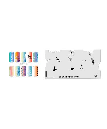 Fingernail stencil (airbrush nail art) Fengda JFH07-125