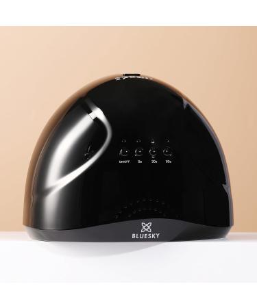 BLUESKY 48W UV LED Nail Lamp with Motion Sensor & Timers for Fast Gel Nail Polish Curing - Black | Professional Manicure & Pedicure - Buy Online on GoSupps.com