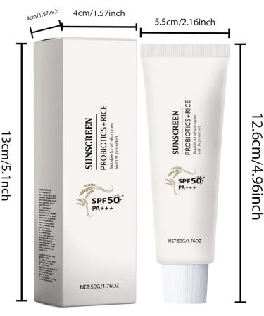 Moisturizing Sunscreen Travel Size for Women Portable Sunscreen Lotion SPF 50+ for Travel - Buy Online on GoSupps.com