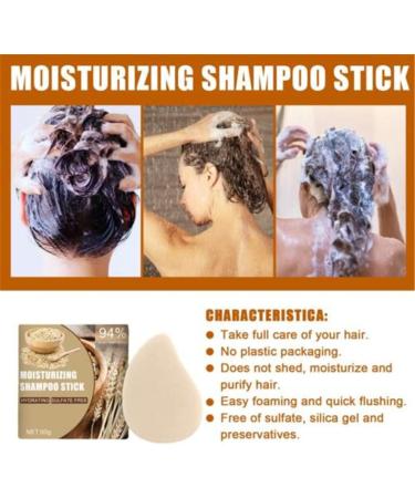 Restoring Shampoo Bar For Dry Hair Regrowth Shampoo Bar For Damaged Hair Promotes Hair Growth Whole Blends Oat Delicacy Softening Shampoo Bar For Fine Hairr (1 pc) - Buy Online on GoSupps.com