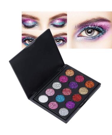 Portshade Palette - 15 Colors Waterproof Glitter Eyeshadow | Long-Lasting Makeup for Everyday & Vacation - Buy Online on GoSupps.com