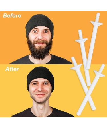 100 Pack Disposable Nose Wax Sticks for Men - Nose Hair Removal Applicators Kit - Buy Online on GoSupps.com