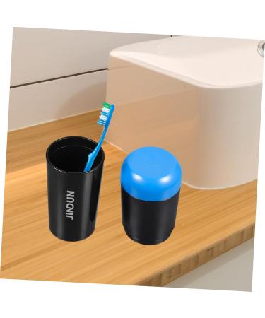Foytoki Box Toothbrush Holder & Toothpaste Organizer - Travel-Friendly Reusable Toothbrush Cup & Container - Buy Online on GoSupps.com