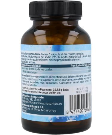 Pure Hyaluronic Acid 60 Capsules - Buy Online on GoSupps.com