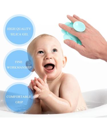 Green Baby Hair Brush & Scalp Massager for Kids - Gentle Exfoliation, Dandruff Removal & Hair Washing - Newborn to Toddler - Buy Online on GoSupps.com