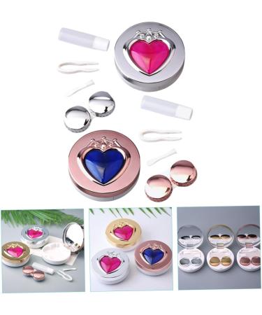 Solustre 6-Pack Contact Lens Container & Travel Set - Includes Mirror Film & Storage Box for Safe Lens Care - Buy Online on GoSupps.com