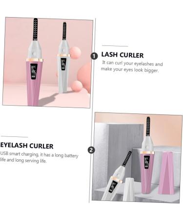 Beatifufu 1pc Electric Eyelash Curler Power Tools USB Charging Lash Curler USB Eyelash Curler Electric Tool USB Eye Lash Curling Clip Heated Eyelash Curler Abs Portable Beauty Tools - Buy Online on GoSupps.com
