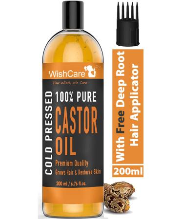 Premium Cold Pressed Castor Oil (200ml) & Natural Jojoba Oil (100ml) - Pure & Organic | Fast International Shipping - Buy Online on GoSupps.com