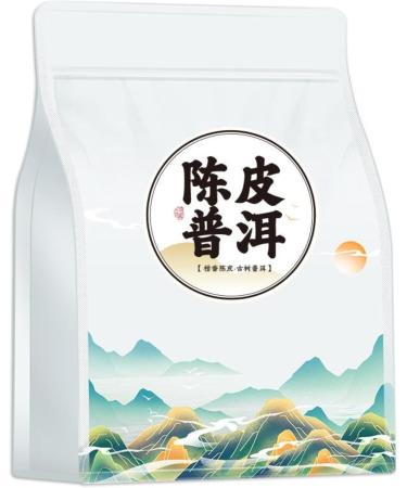 HQZM Premium Fermented Yunnan Puer Ripe Tea with Aged Mandarin Peel 250g 882 Oz Black Tea - Buy Online on GoSupps.com