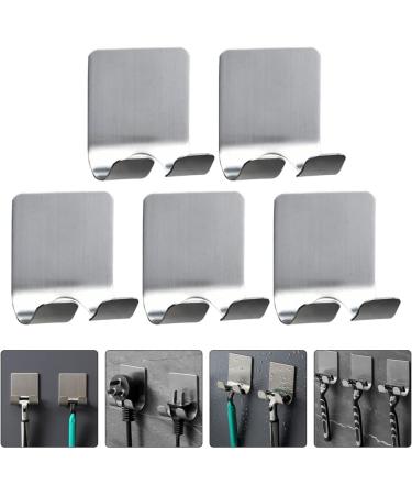 Cabilock 15-Piece Multifunctional Stainless Steel Cupboard Hooks Ideal Razor & Hanger Storage Solutions for International Shipping - Buy Online on GoSupps.com