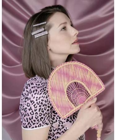 6PCS Silver Rhinestone Hair Clips - Sparkly Hairpins for Women | Luxury Hair Accessories for Party, Wedding & Daily Wear - Buy Online on GoSupps.com