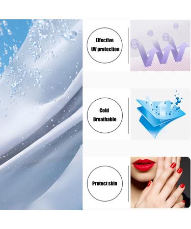Buy Dykjgsgo UV Shield Gloves - Protect Your Hands from LED Lamps | Fingerless Gel Manicure Gloves for Nail Art - Buy Online on GoSupps.com