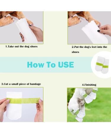 20 PCS Dog Shoes Dog Boots for Injured Paws Waterproof Dog Socks Outdoor Dog Rain Boots Waterproof and Dustproof Pet Dog Shoe Covers Dog Socks Paws Stop Licking for Dog Cat Pets(M) - Buy Online on GoSupps.com