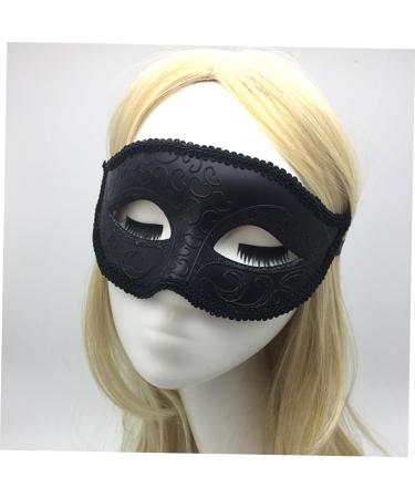 FOMIYES Halloween Unique Masquerade Black Maskes Halloween Black Costume Eye Black Outfits Stand Out Costumes Makeup Dreses Make up Men and Women - Buy Online on GoSupps.com