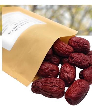Herbal Cure - Jujuba Dried Jujube Red Dates (with pit) - 300g - Fresh & Delicious Red Dates - Product of China