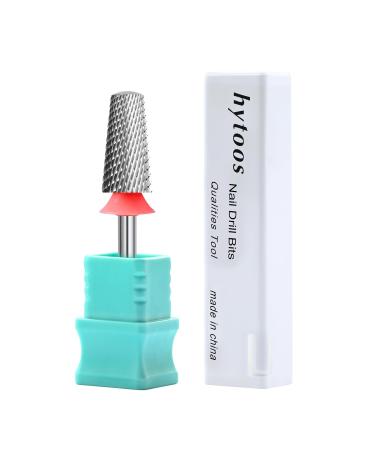 Fine Safety Tapered Nail Drill Bits - Uncoated Smooth Top Barrel | 3/32 Two-Way Carbide for Manicure & Gel Removal - International Shipping Available - Buy Online on GoSupps.com